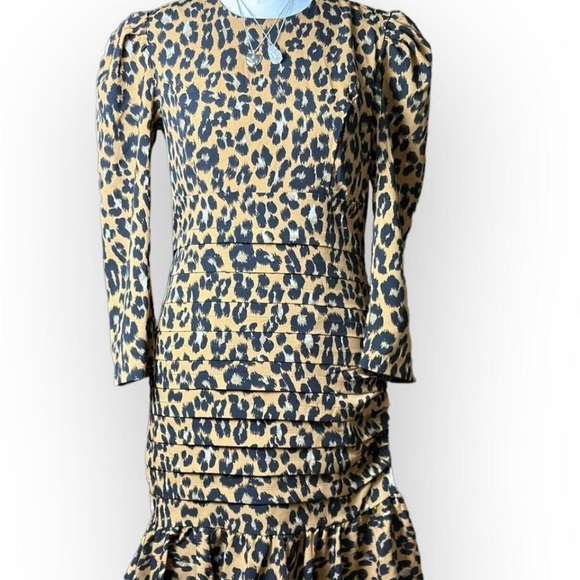 Bardot Wild Animal Print Dress - Picture 2 of 5